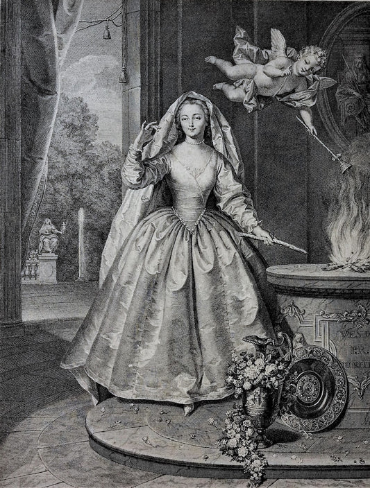 Raout Dupuis Portrait de Marie-Françoise Perdrigeon (1736)