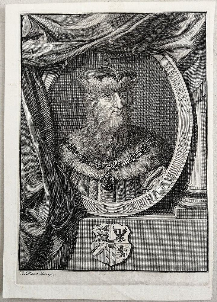 Picart le Romain Portrait de Frédéric duc d'Autriche (1713)