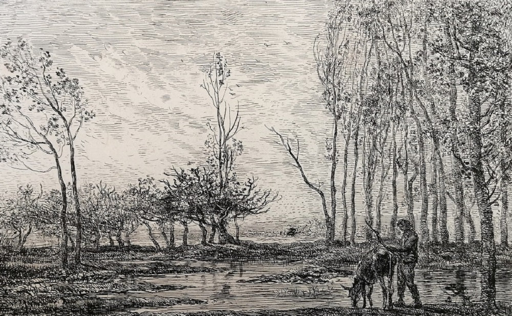 Daubigny Le Soleil couchant (1859)