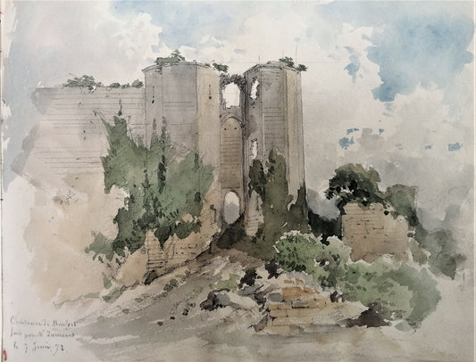 Laurens Château de Montigny-Montfort Côte-d’Or (1872)