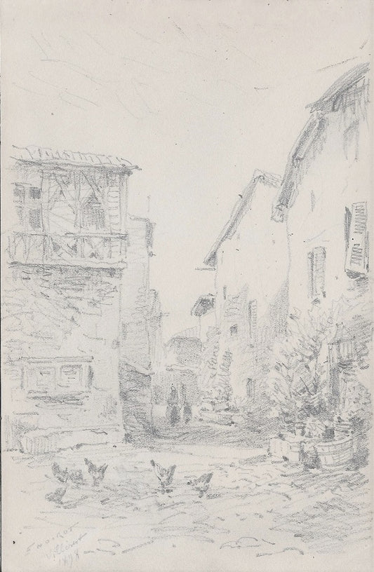 Noirot 109 Poules À Villerest  (1898)
