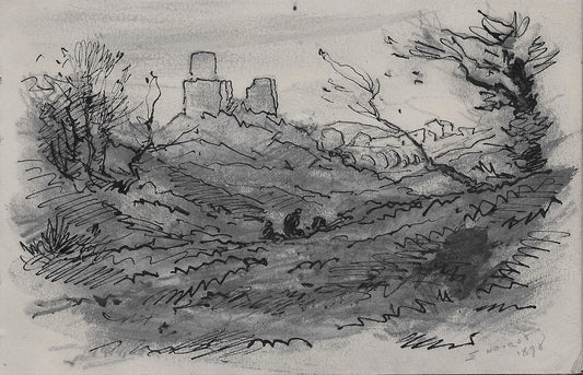 Noirot 110 Ruines du château de Saint-Maurice-sur-Loire (1898)