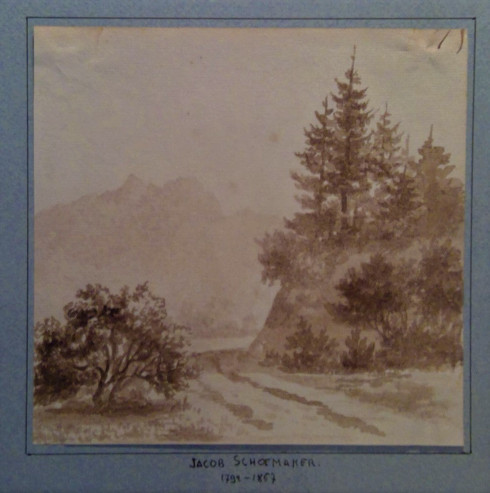 Schoemaker Chemin en montagne