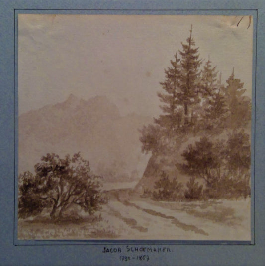Schoemaker Chemin en montagne