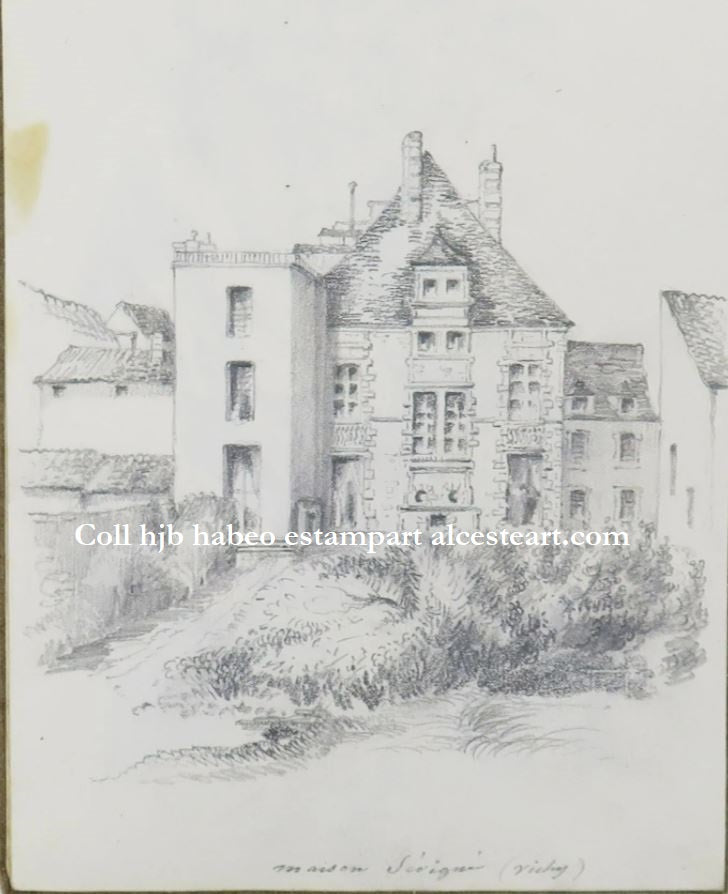 X [Vichy]. Maison Sévigné (1854)