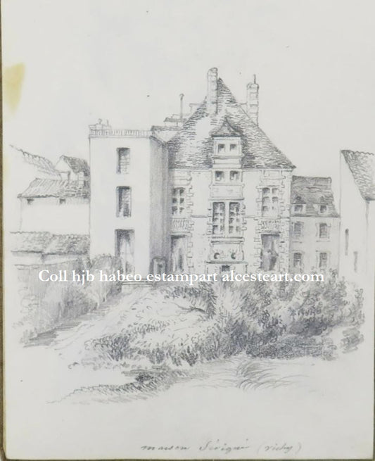 X [Vichy]. Maison Sévigné (1854)