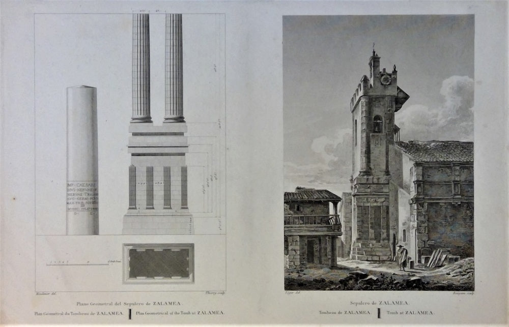 Baugean Tombeau de Zalamea Espagne (Dbt XIXe)
