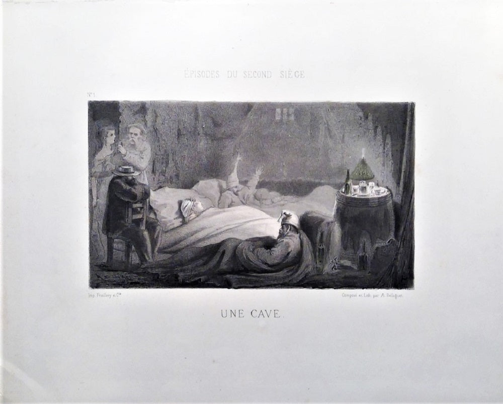 Belloguet Épisodes du Second Siège Une Cave (1877)