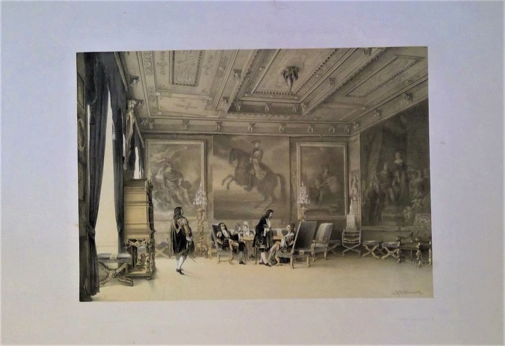 Billmark Gripsholm Salle du Conseil (1854) Suède