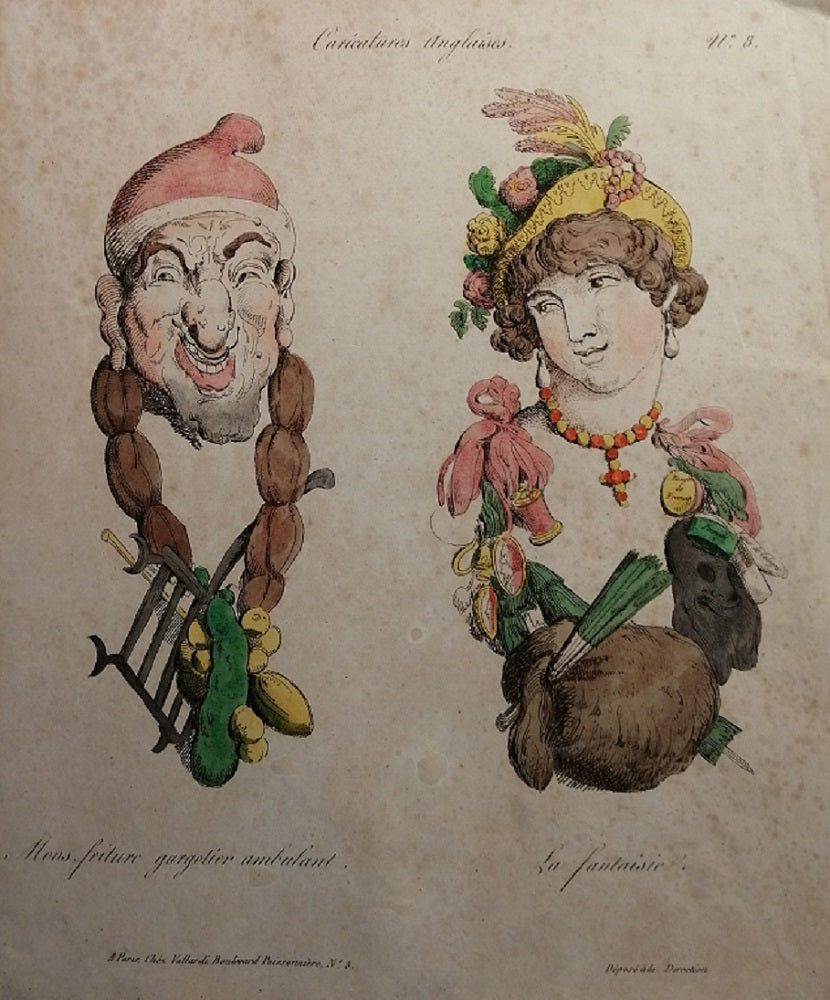 X Mons Friture, gargotier ambulant - La Fantaisie (1814)