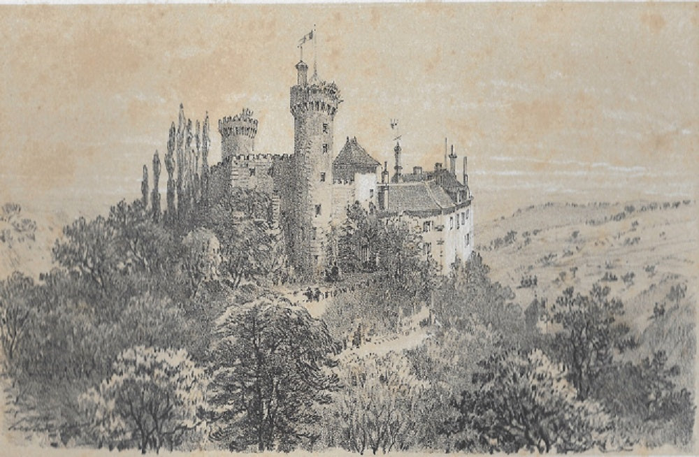 Clerget Château de Veauce (1864) Bourbonnais