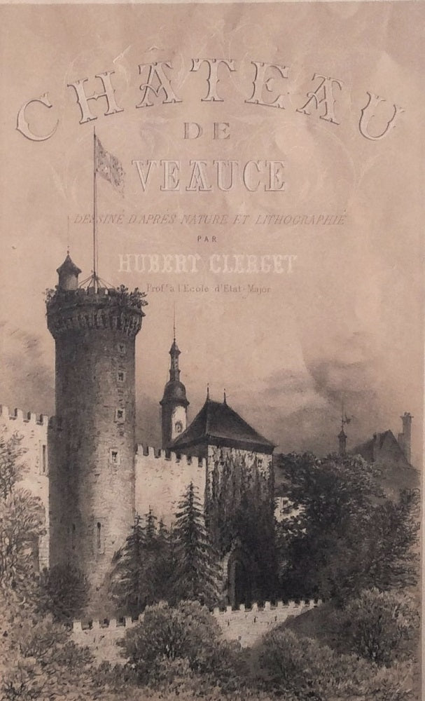 Clerget Château de Veauce Couverture (1872) Bourbonnais