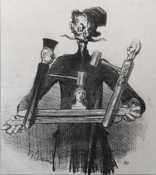 Daumier Nouveau joujou dédié par Ratapoil aux enfans des Décembristes (1851)