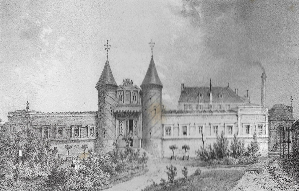 Dauzats Simon Ste Marie de Cusset (1857) Vichy Bourbonnais