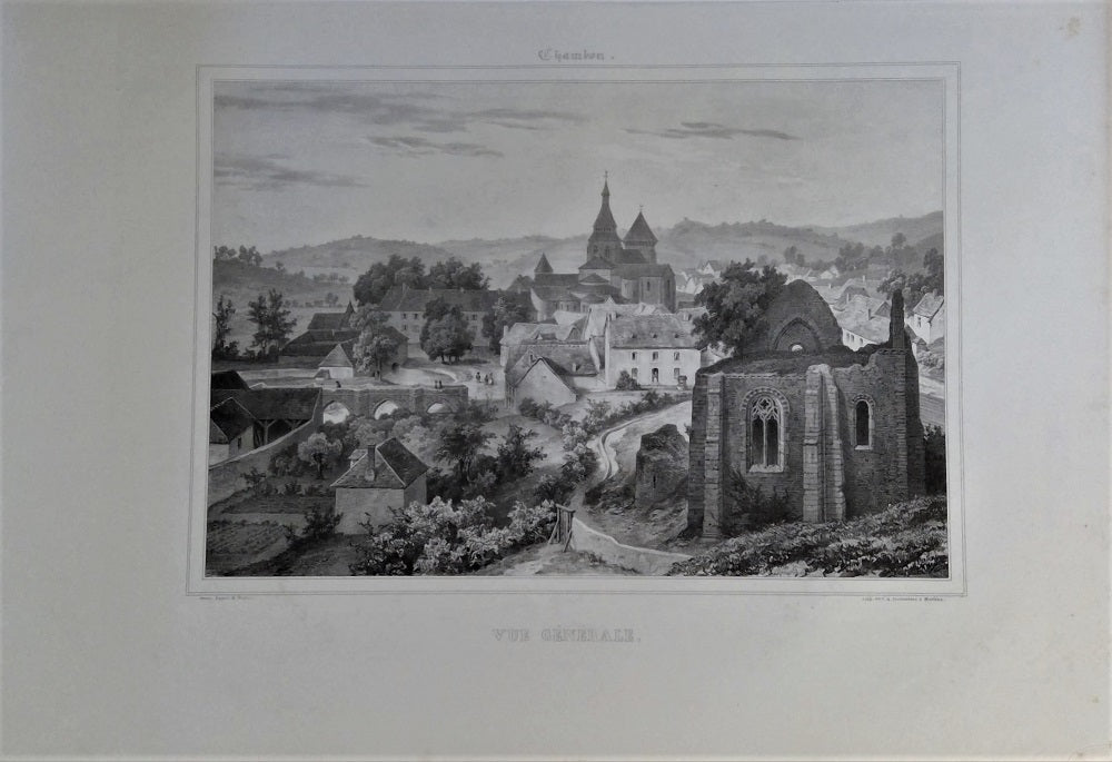 Deroy Vue générale du Chambon Allier Bourbonnais