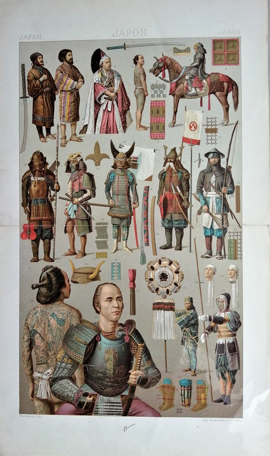 Nordmann Japon Samouraï Costumes