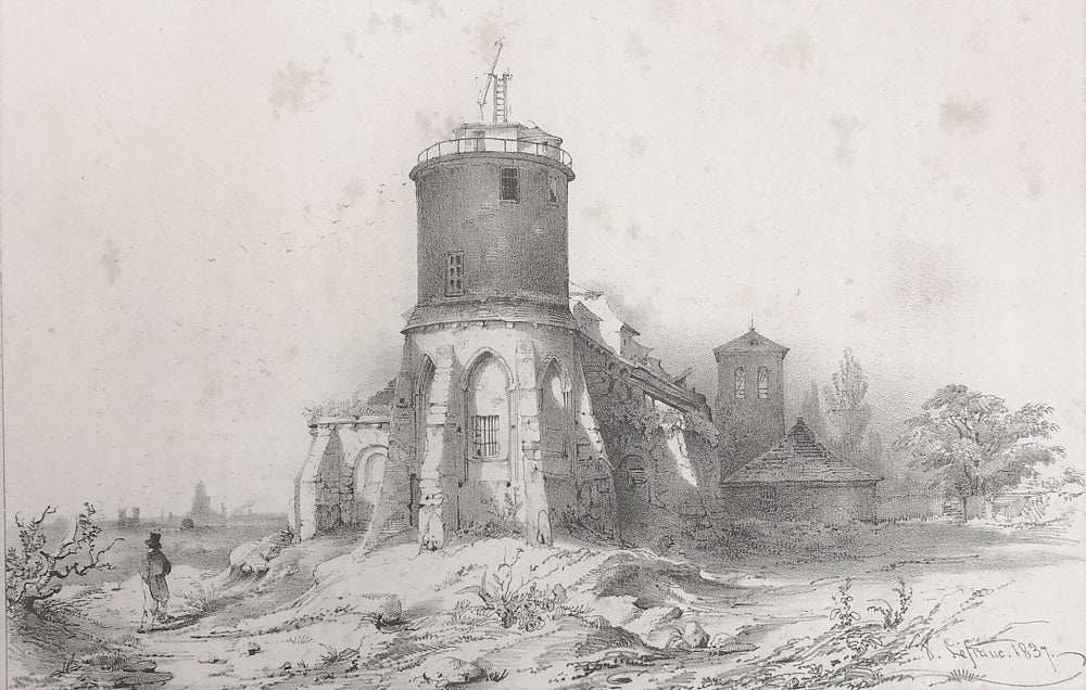 Lefranc Paris Restes de l’Abbaye de Montmartre (1837)