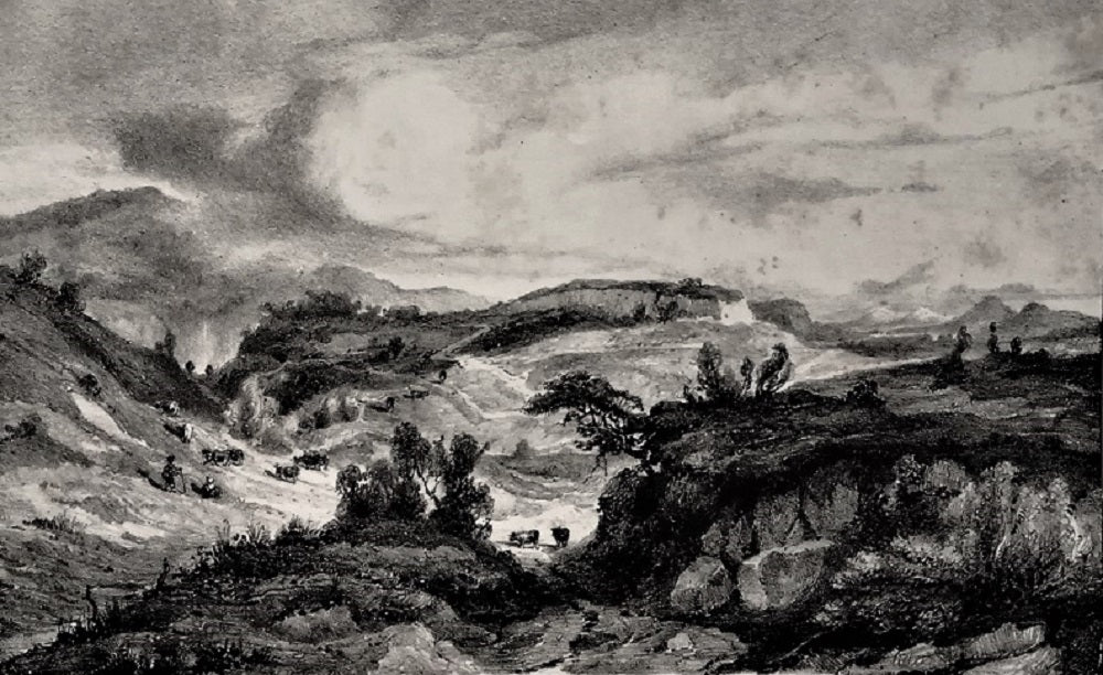 Leroy Ravin dans les Monts Dores Auvergne (1837)