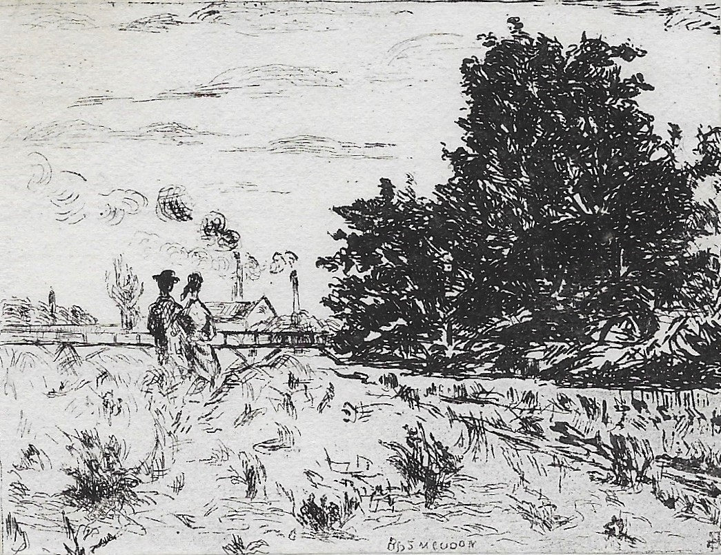 Guillaumin Bas-Meudon ou Dans Les hautes herbes (1873)