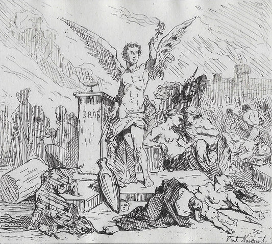 Nanteuil Eros d'après Célestin Nanteuil (1874)