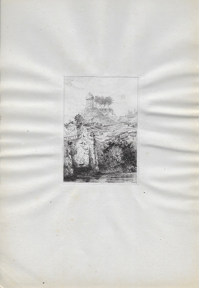 Champollion Paris Temple de la Sybille aux Buttes Chaumont (1874)