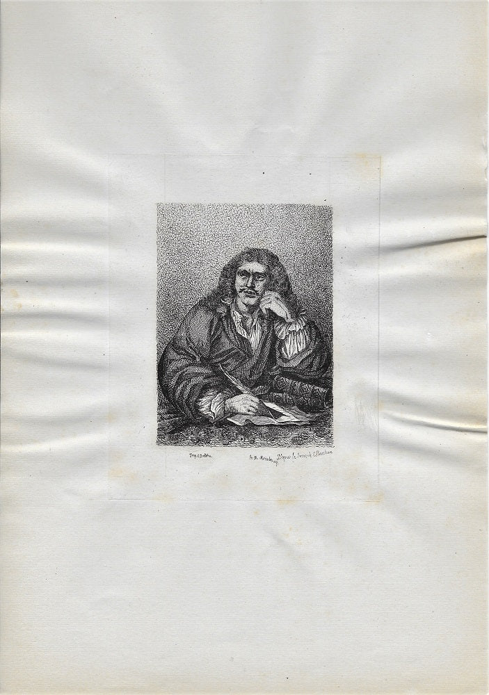 Monnin Portrait de Molière d'après Boucher (1874)