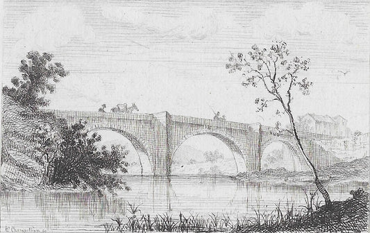 Champollion Pont sur la Seine (1874)
