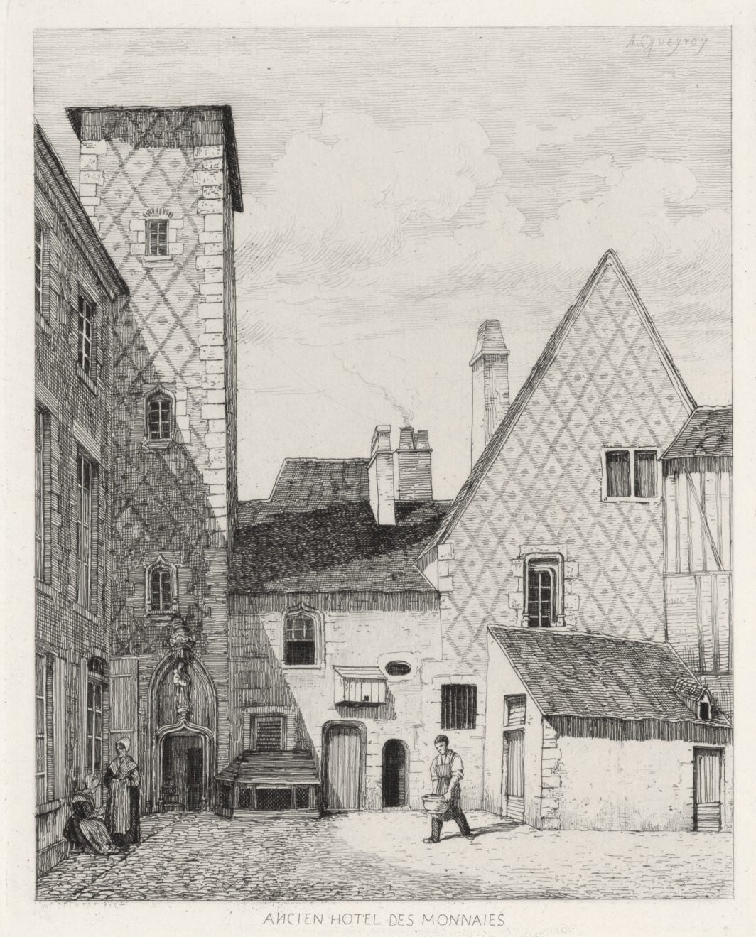 Queyroy Moulins Ancien Hôtel des Monnaies (1866)