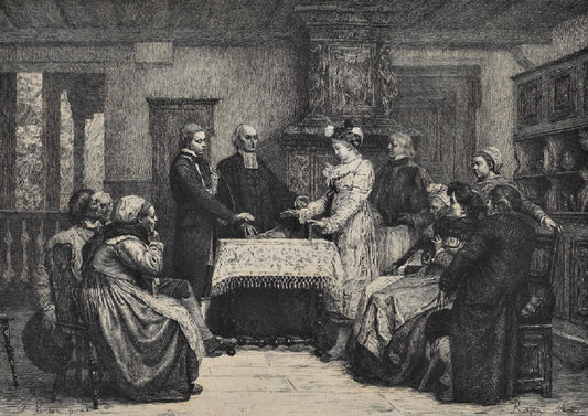 Rajon Mariage protestant en Alsace (1867)
