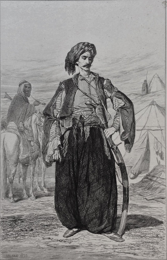 Valério Chef de Bachi-bozoucqs de la Syrie (Palanka)  (1855)