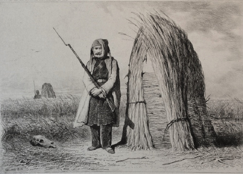 Valério Sentinelle Égyptienne dans la Dobrustcha (1855)