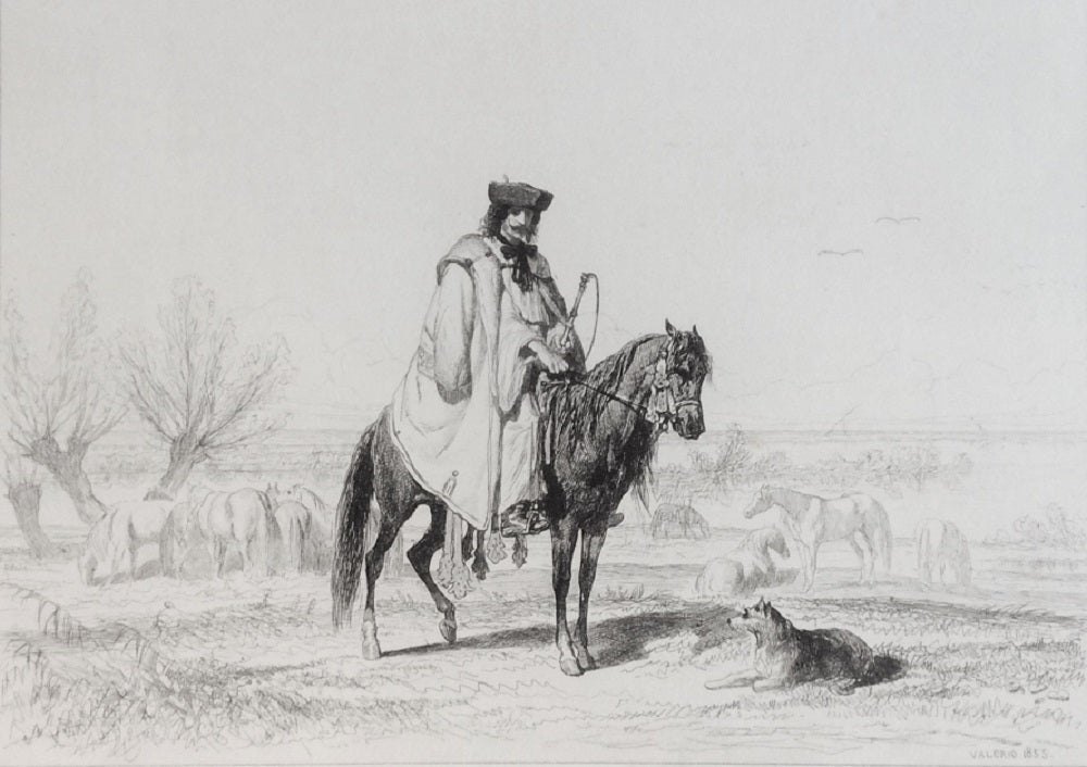 Valério Tsikos des bords de la Koros [Hongrie] (1855)