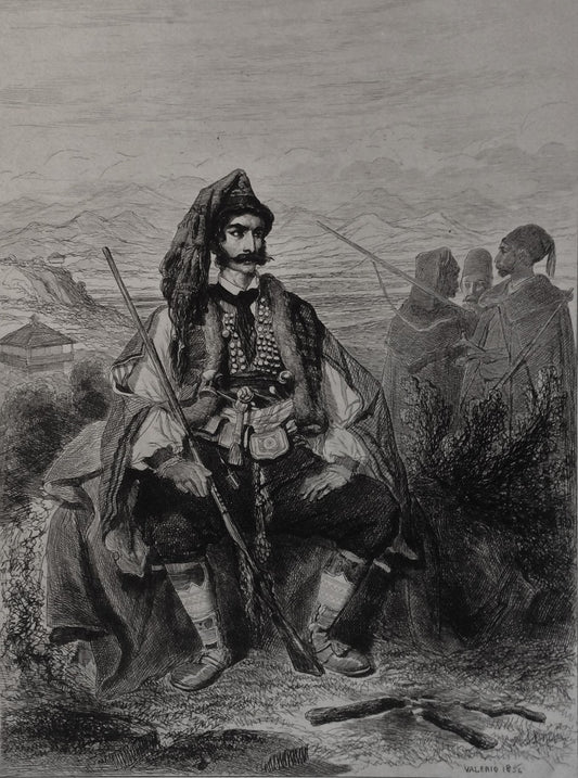 Valério Serrechaner du régiment frontière de Illum (1854)