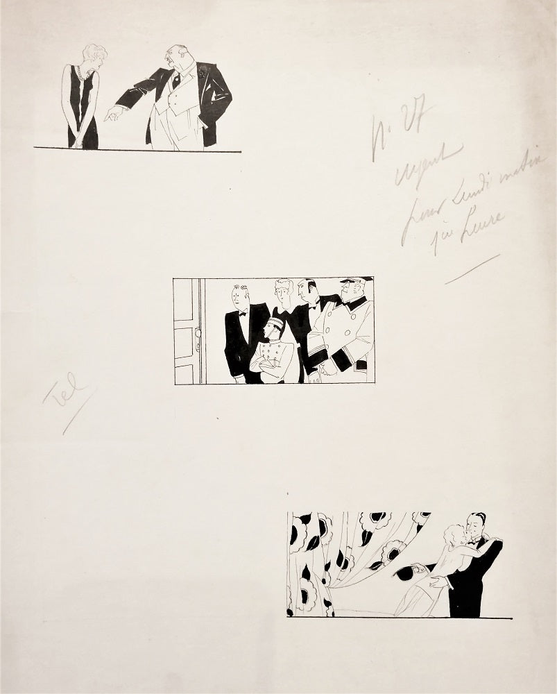 Brunner Trois compositions ART DECO
