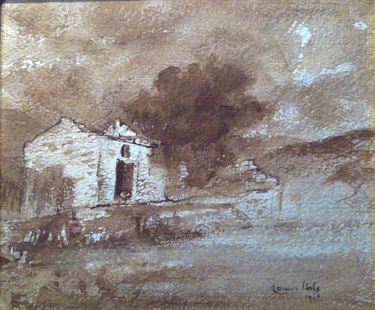 Ibels Maison en ruine dans les Cévennes 1940