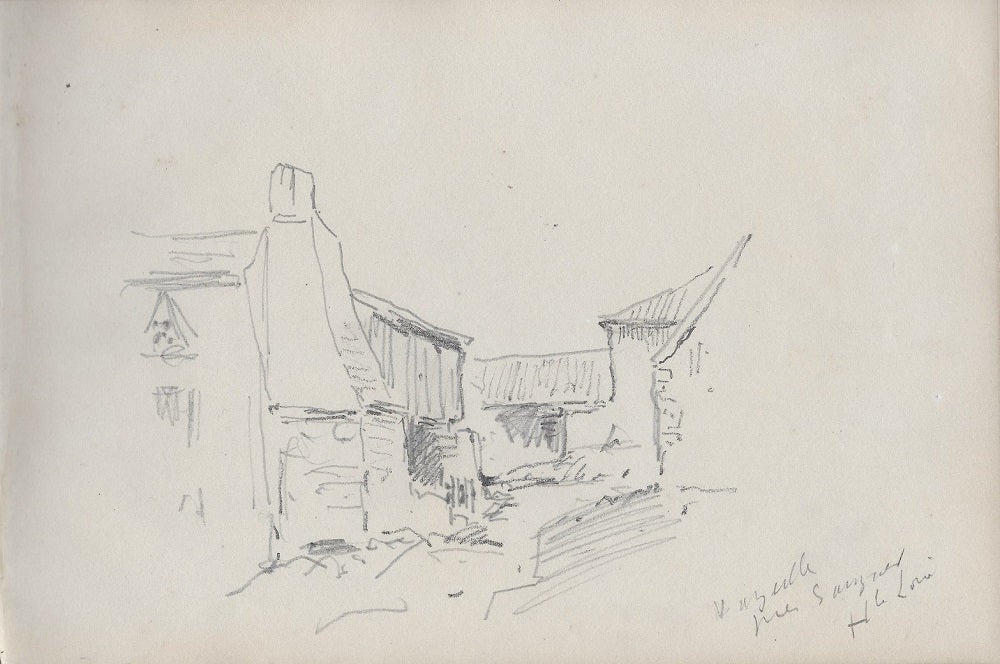 Noirot 11 Vazeille près Saugues Hte-Loire Dessin