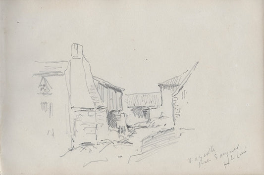 Noirot 11 Vazeille près Saugues Hte-Loire Dessin