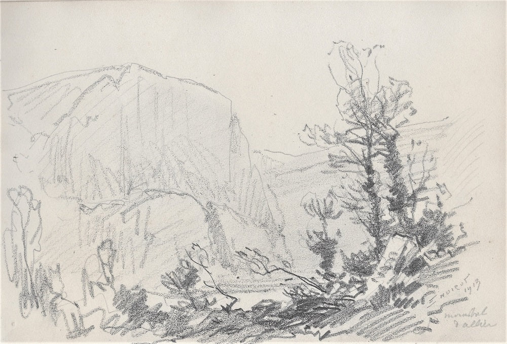 Noirot 13 Monistrol d’Allier (1913) Dessin