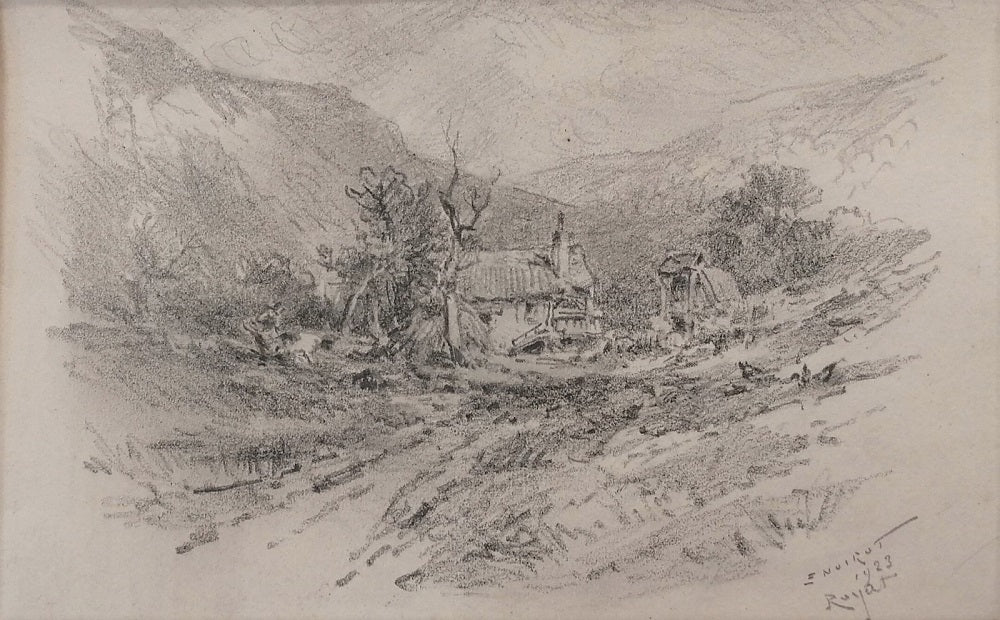 Noirot 126 Ferme dans le vallon près Royat (1923)