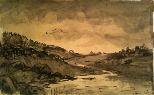 Ibels L'étang dans les Cévennes 1930