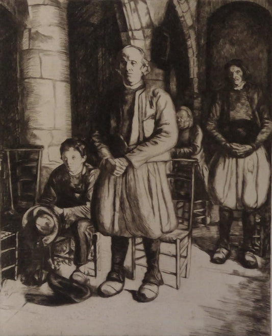 Bartholomé Bretons en prière (1904)