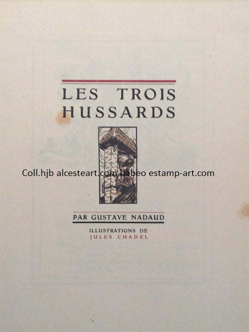 Chadel Les Trois Hussards 1932