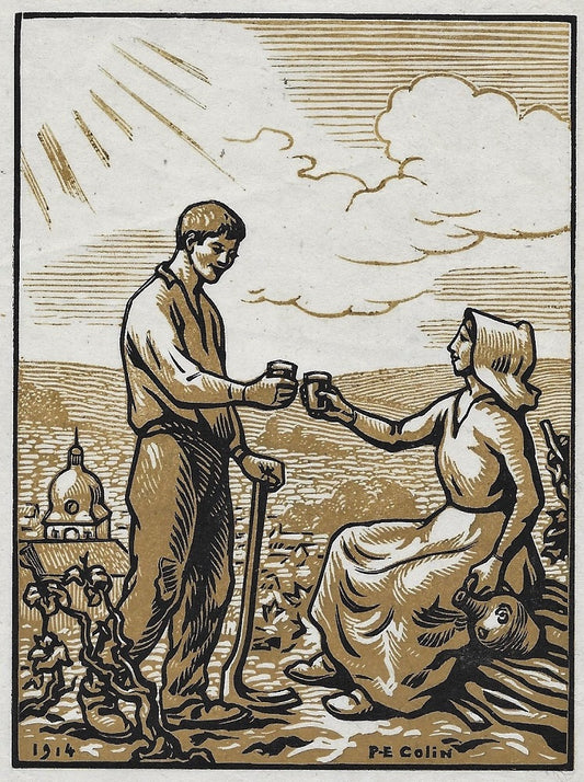 Colin à sa santé (Mr Poincaré) » (1914)