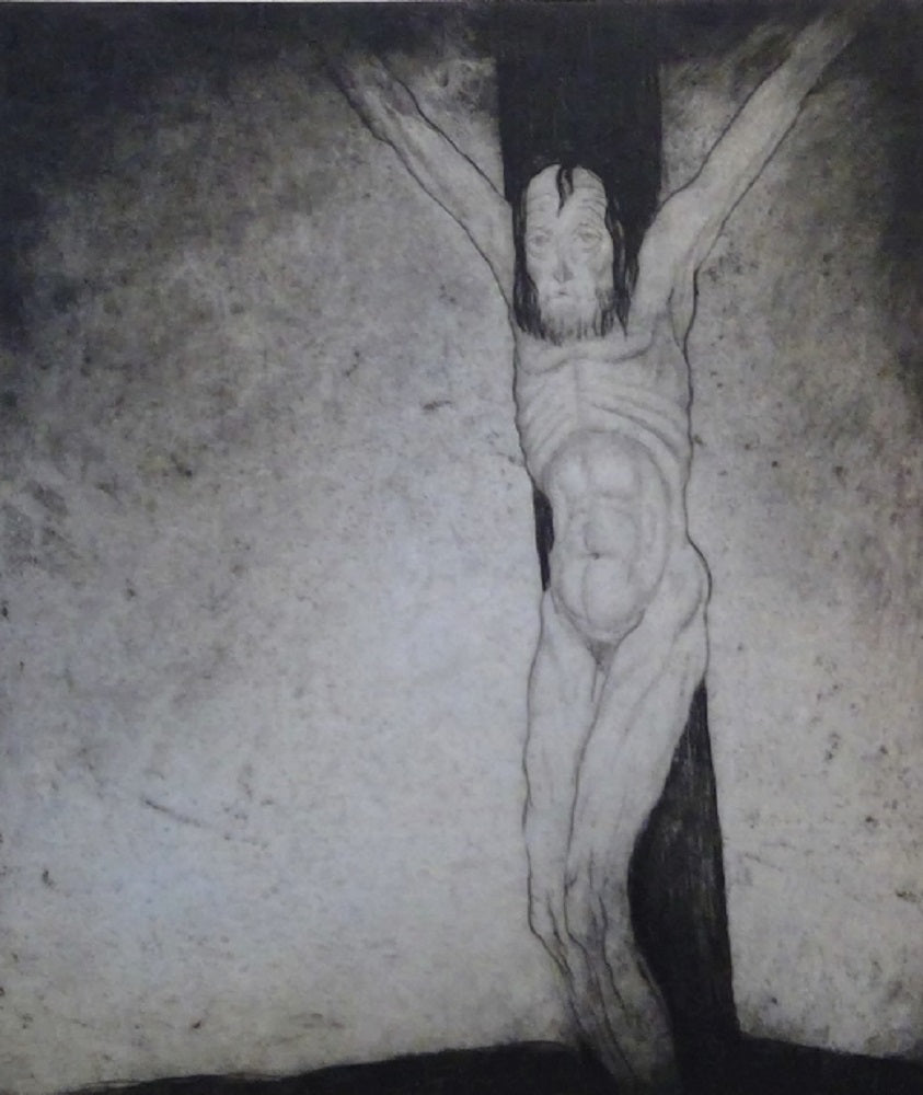Collot Ecce Homo Christ en Croix (1948)