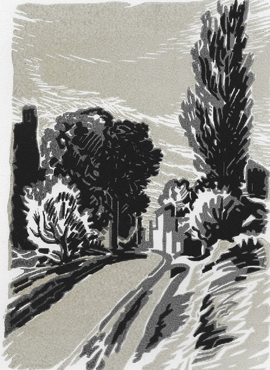 Devaux Rue au Vernet près Vichy (1948) BOURBONNAIS