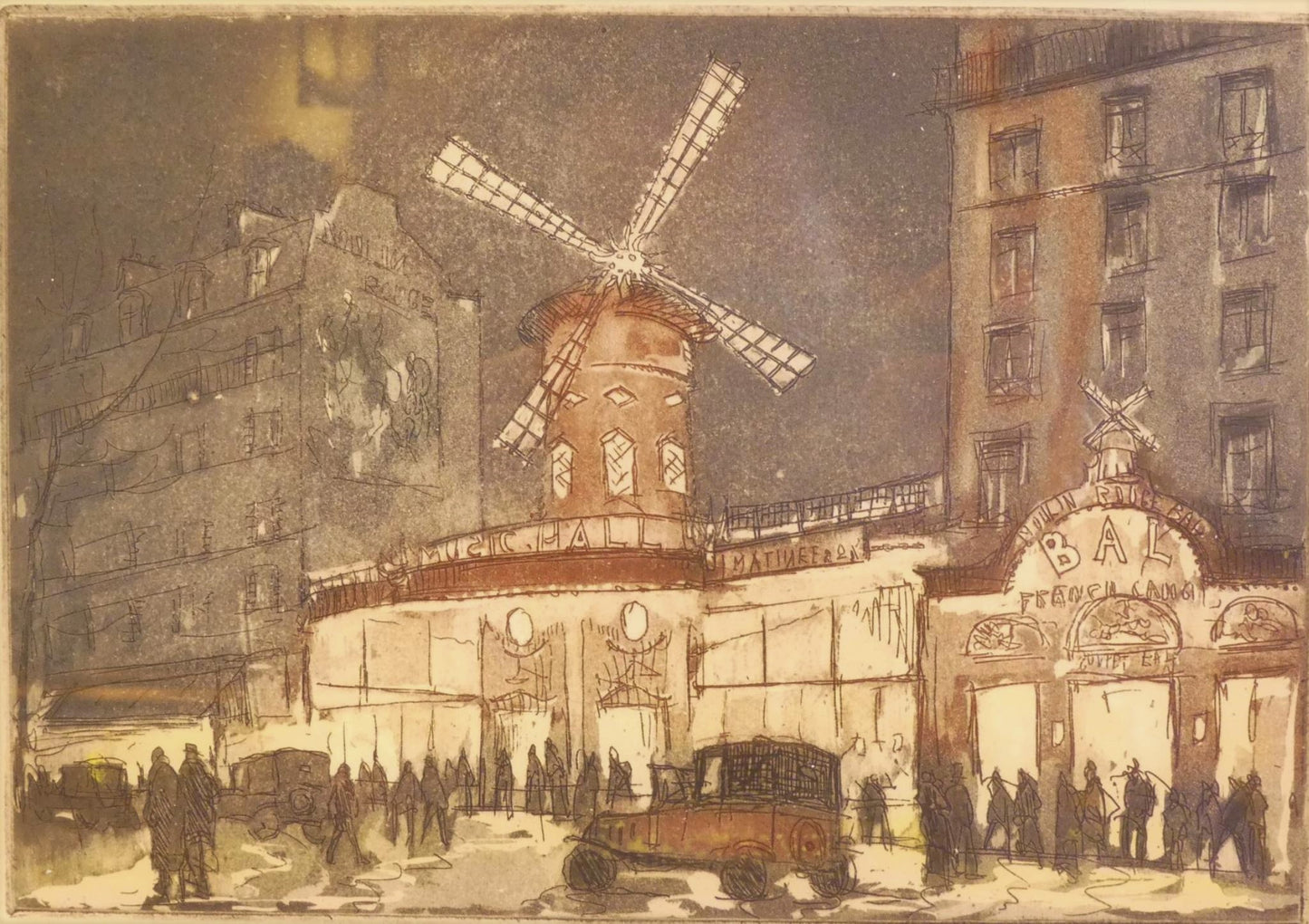 Gen-Paul [Paris] Le Moulin Rouge (1918)