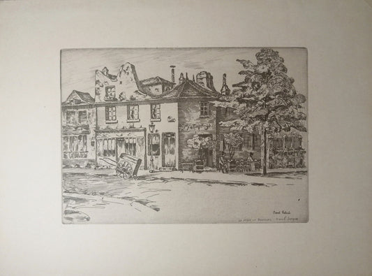 Laborde [Paris] Maison du Bourreau rue Saint-Jacques (1912)
