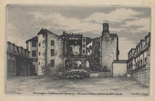 Schlumberger Auvergne Château de Chazeron