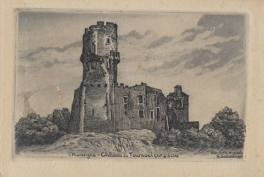 Schlumberger Auvergne Château de Tournoël