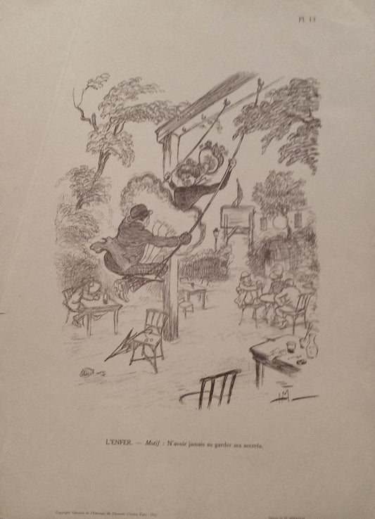 Mirande Planche 13 Sourires de Paris 1915 Humour